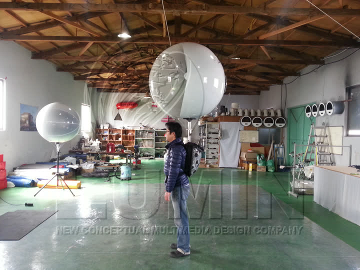 A smaller wearable sphere